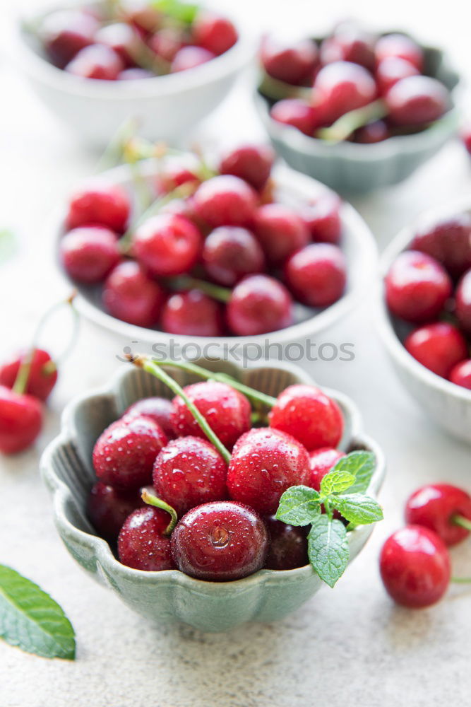 Similar – Image, Stock Photo Cherries & medlars Fruit