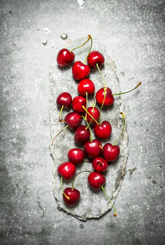 Similar – Image, Stock Photo Bowl with fresh red cherries