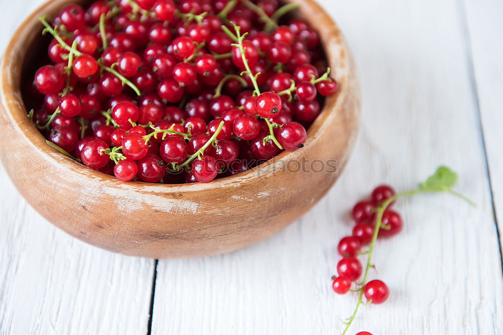 Similar – Image, Stock Photo Red ripe cherry Fruit