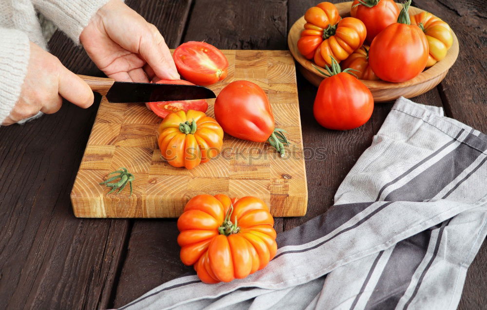 Similar – Colourful sliced tomatoes