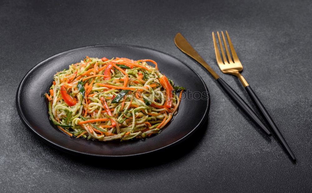 Similar – courgette noodles Food