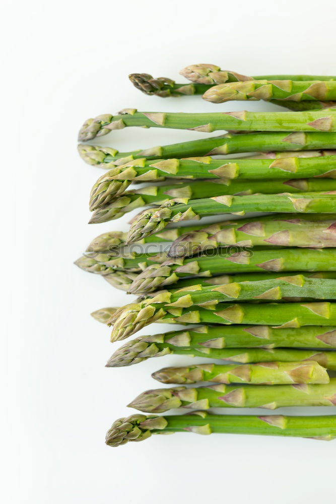 Similar – Image, Stock Photo Green asparagus Food