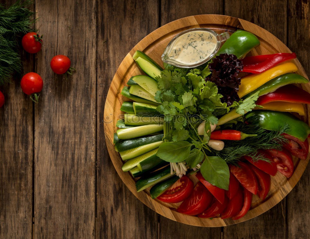 Similar – Image, Stock Photo Fresh green broccoli and vegetables