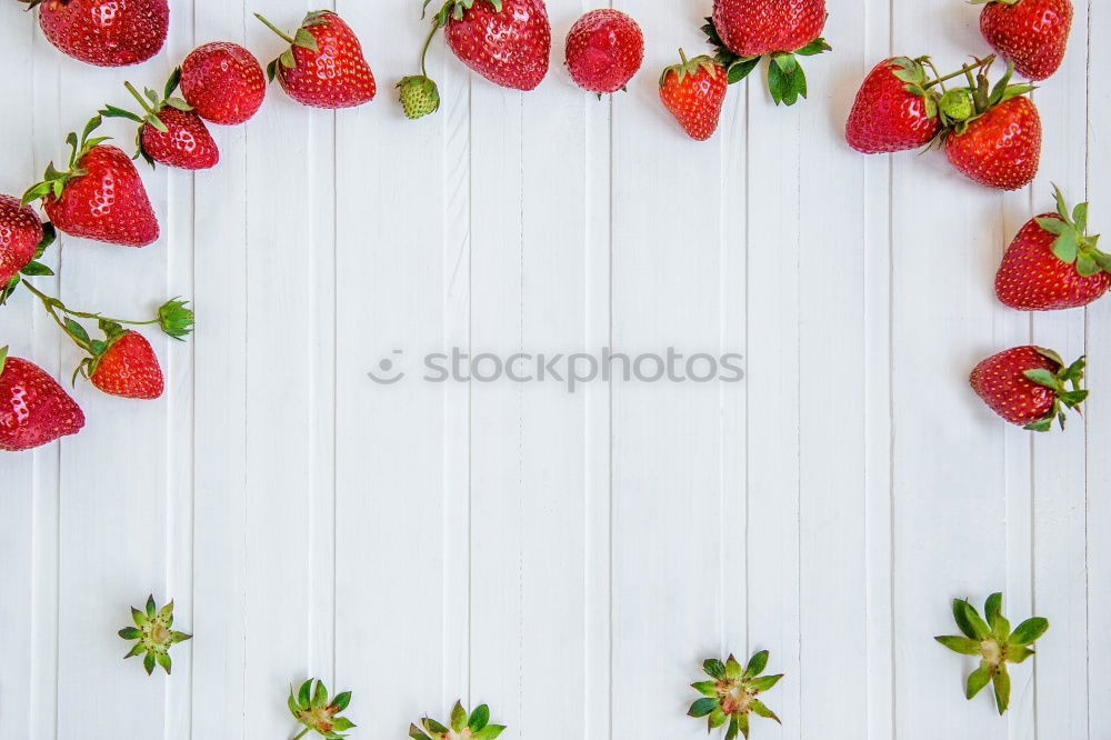 Image, Stock Photo Cherries in the bowl with twigs and leaves