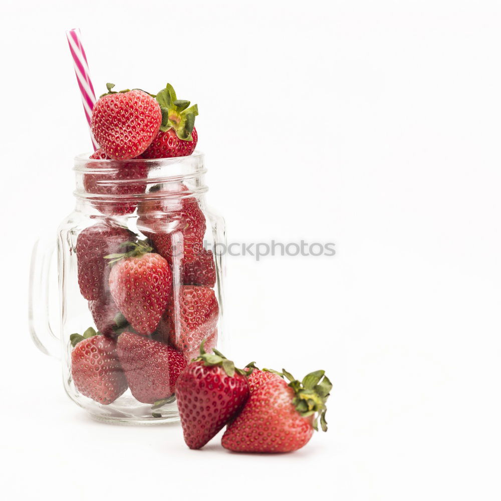 Similar – Image, Stock Photo Raspberry Frozen Yogurt Closeup