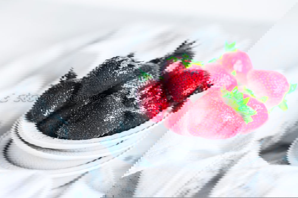 Similar – Image, Stock Photo Raspberry Frozen Yogurt Closeup
