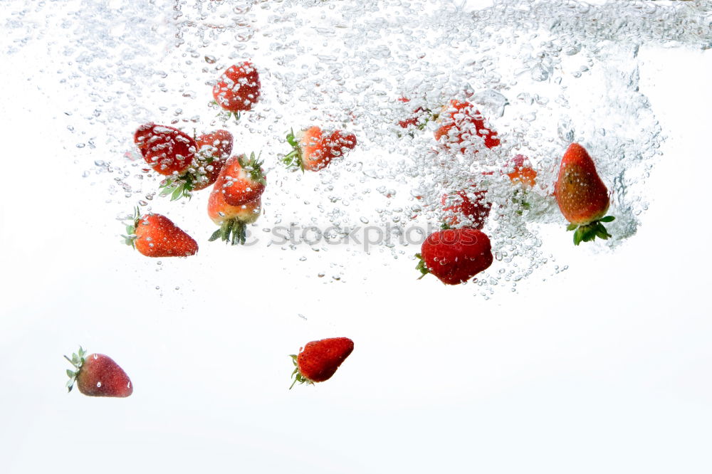 Similar – Image, Stock Photo Red Juice or Smoothie Drink with Splash and Berries