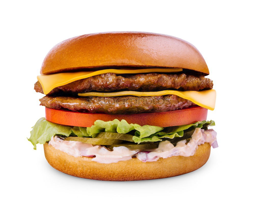 Similar – Image, Stock Photo real cheeseburger