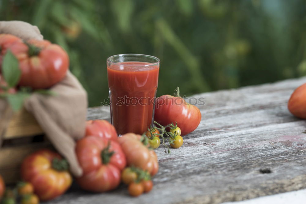 Similar – Carrot juice in a little jar among the fresh vegetables