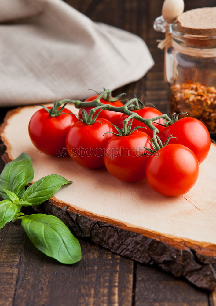 Similar – Image, Stock Photo Whole wheat pasta, vegetables, herbs and olive oil