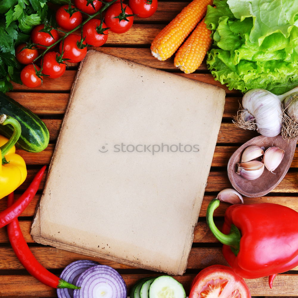 Similar – Image, Stock Photo Fresh ingredients for homemade pizza