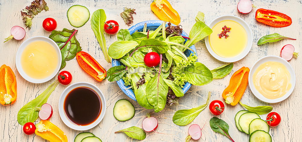 Similar – Image, Stock Photo Basket with autumn vegetables on the kitchen table