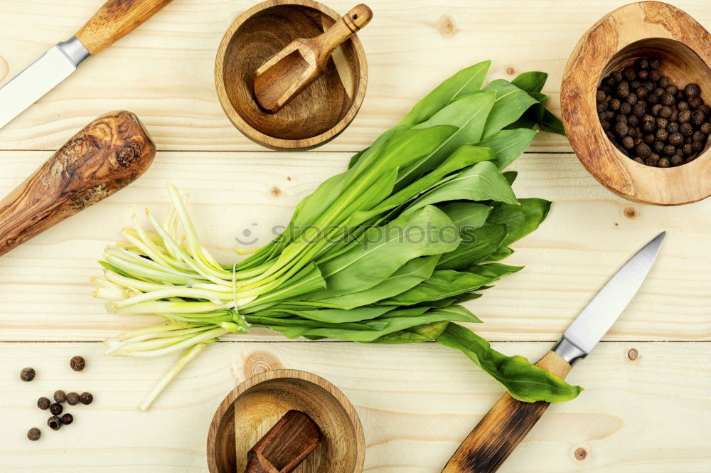 Similar – Image, Stock Photo Melissa leaf or lemon balm