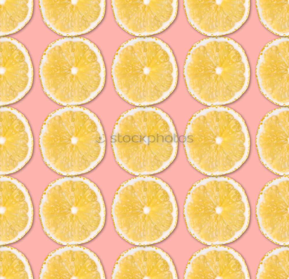 Similar – Image, Stock Photo Colorful fruit pattern of fresh orange slices on pink background