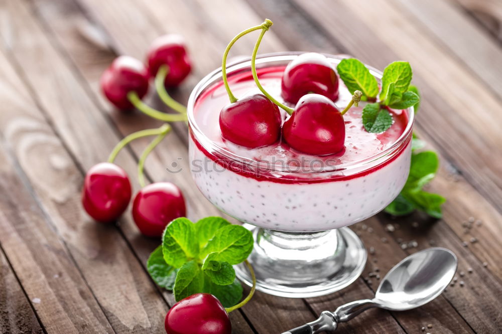 Similar – Blueberry smoothie or milkshake in a jar