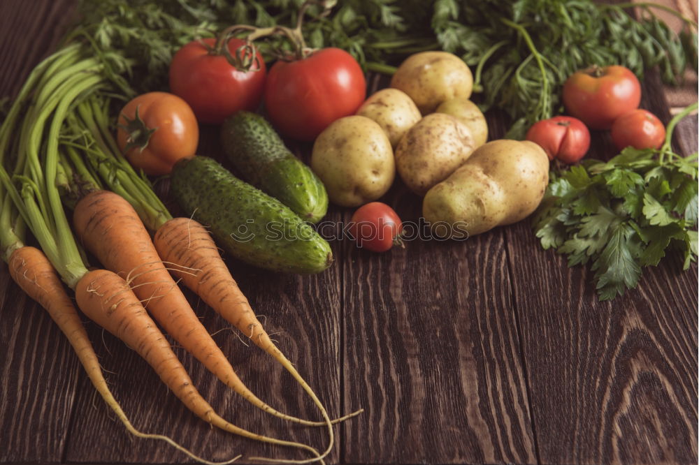 Similar – Cooking ingredients and utensils on table