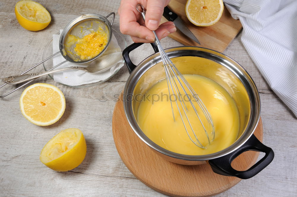 Image, Stock Photo elderflower syrup