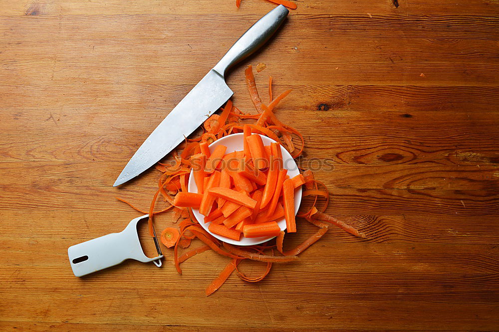 Similar – Image, Stock Photo Autumnal cleaning action with dry, coloured leaves