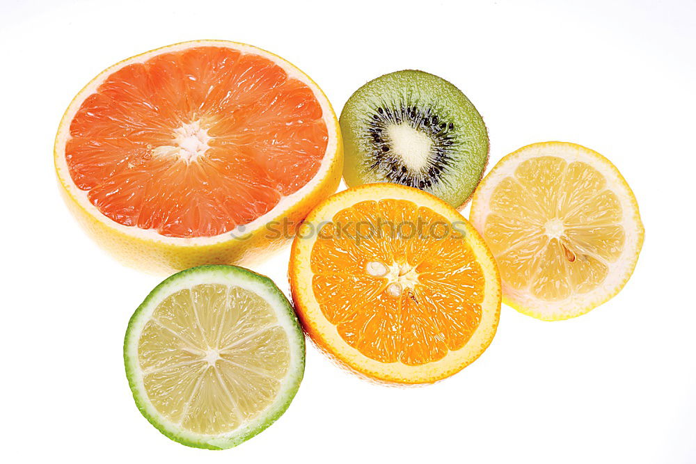 Similar – Image, Stock Photo Various citrus fruits on a light blue background