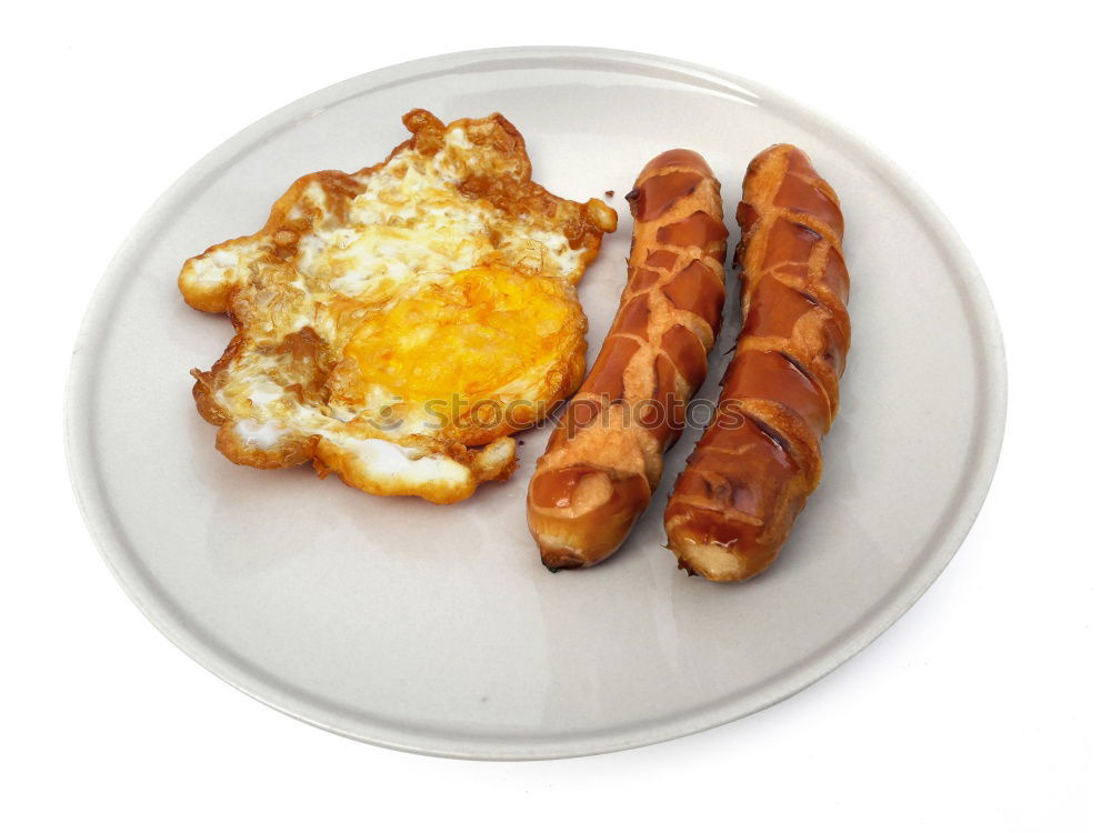 Similar – Image, Stock Photo Pretzel with knife and fork on white background. Pretzel