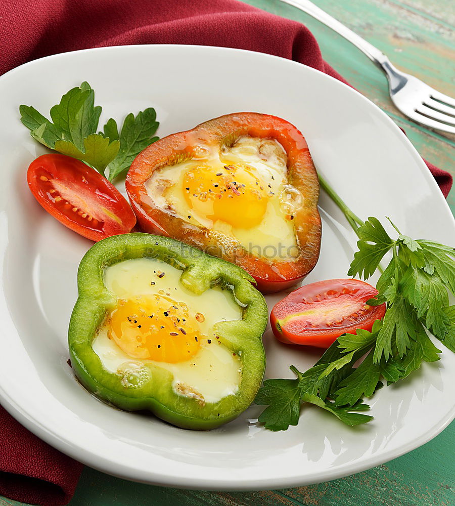 Similar – Image, Stock Photo Crispbread with cream cheese