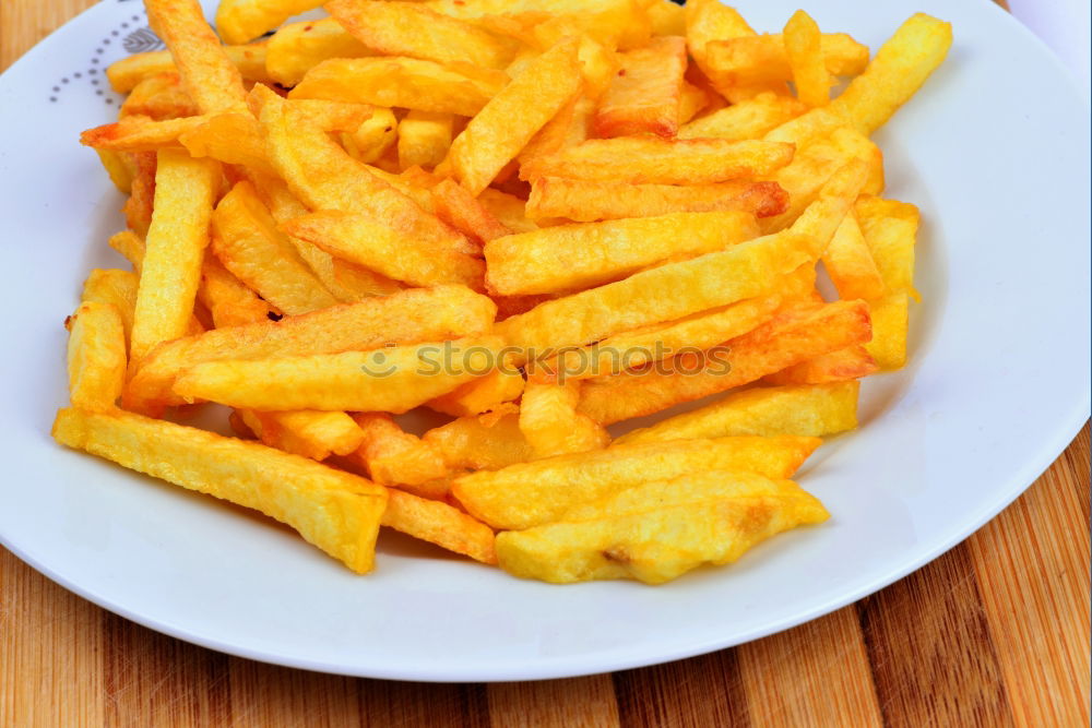 Similar – MANTA PLATE French fries