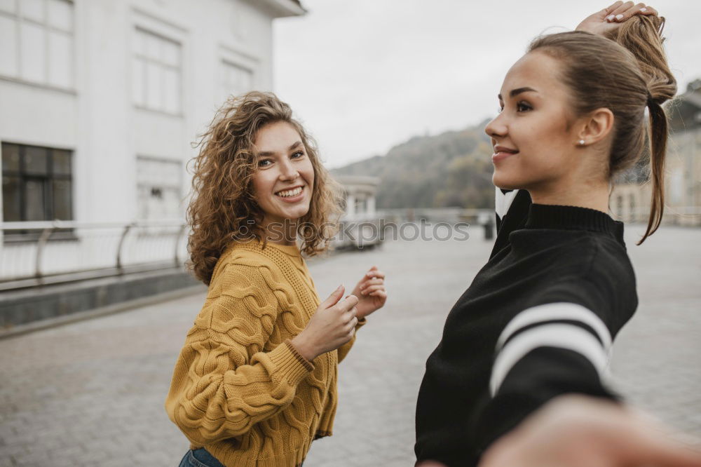 Similar – Teenager best friends eating ice cream together