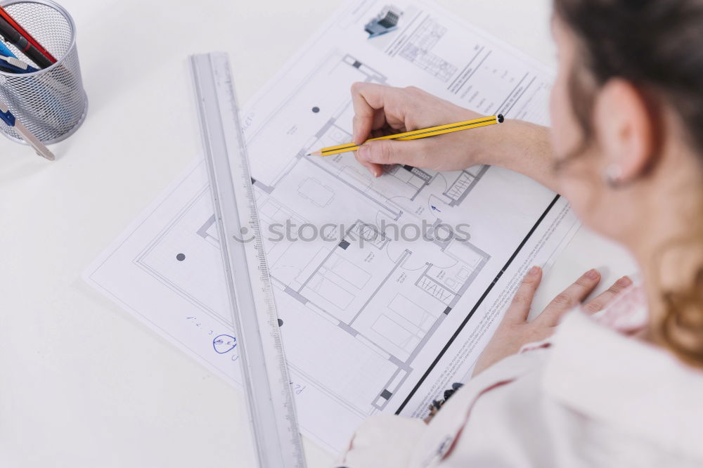 Similar – Image, Stock Photo Sewing workshop Design