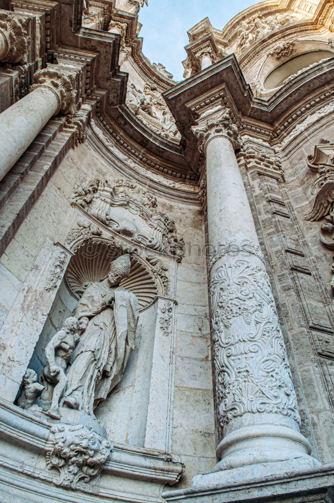 Arc de Triomp with elements of sculptures designed by Jean Chalgrin in 1806 on the Place de Gaulle in Paris, France