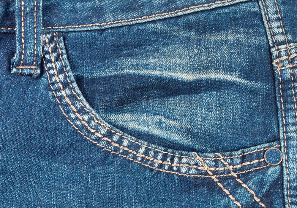 Similar – Image, Stock Photo Jeans Pocket Closeup With Denim Texture Details