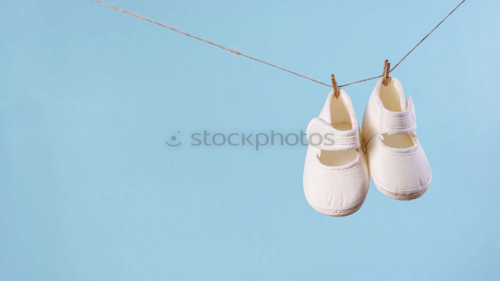 Similar – Image, Stock Photo old white old textile sneakers