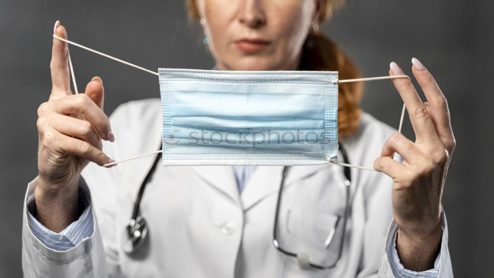 Similar – Image, Stock Photo Woman in protective clothes posing with a blue paint roller #DIY