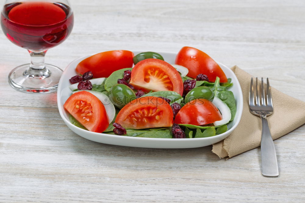 Similar – Greek salad Food Cheese