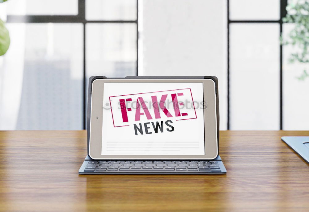 Similar – Image, Stock Photo fake fake news fakenews