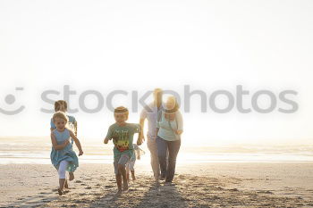 Similar – Image, Stock Photo Box and girl at the beach