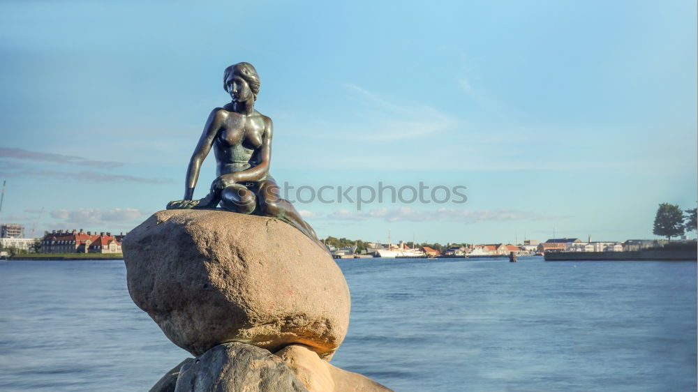 Similar – Image, Stock Photo Little mermaid in Copenhagen, Denmark