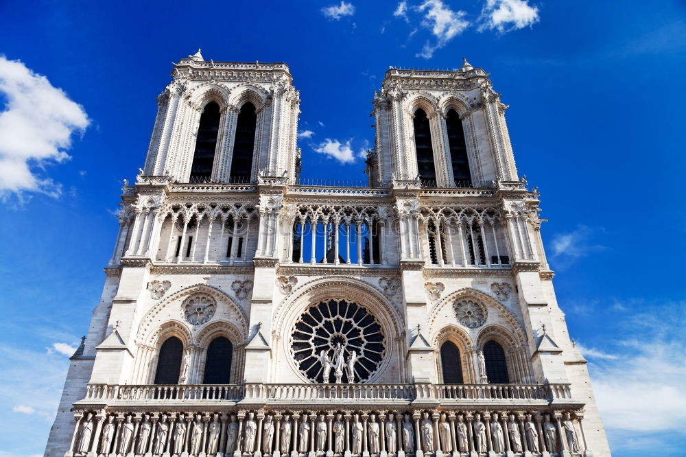 Similar – Notre Dame Paris Clouds