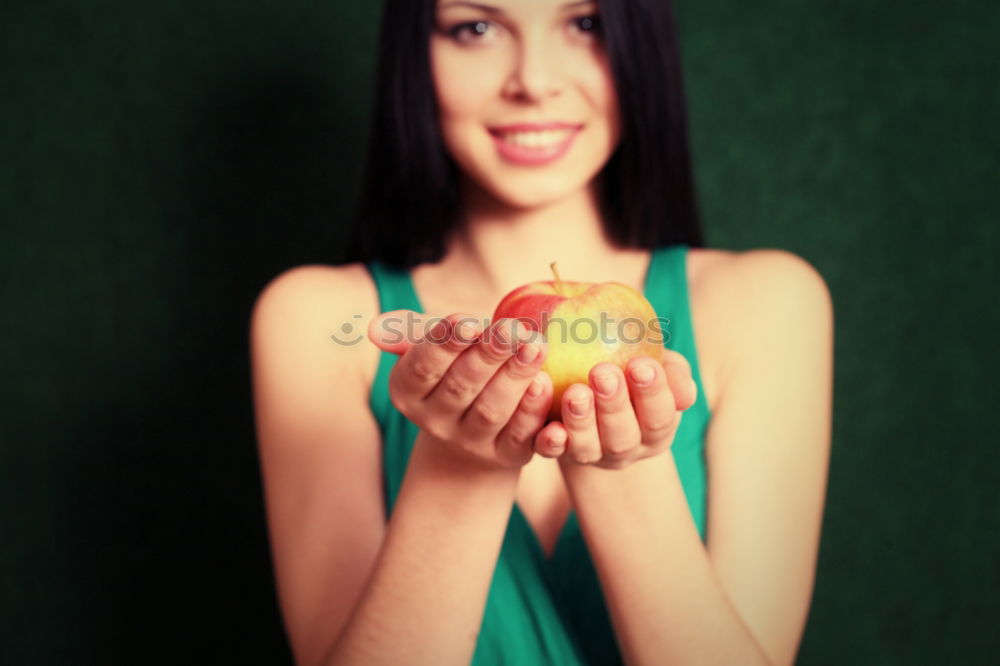 Image, Stock Photo pomme Fruit Apple Healthy