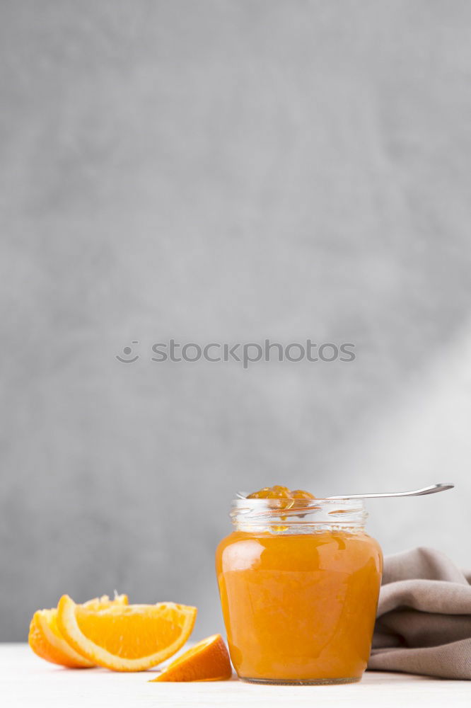 Similar – Iron mug with carrot juice in female hands