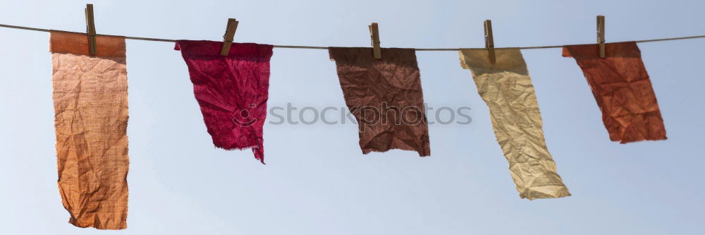 Similar – Image, Stock Photo Towels in pink and light blue on the clothes horse on a balcony in the old town of Bursa in Turkey