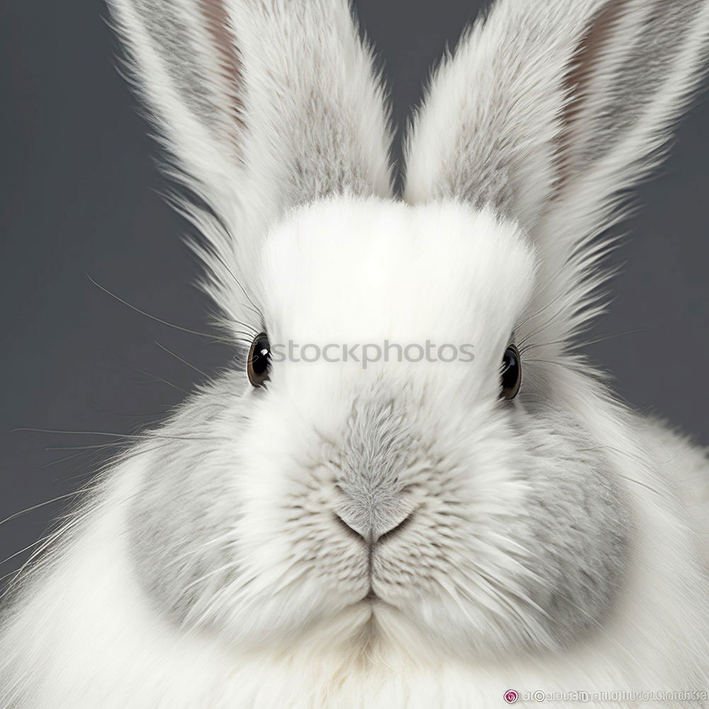 Image, Stock Photo Rabbit babies 12 days old