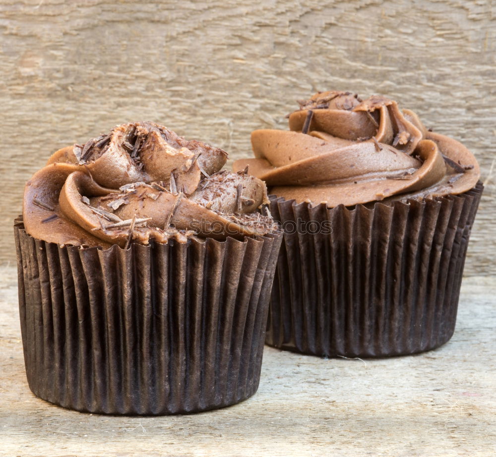 Similar – Image, Stock Photo chocolate muffins Food