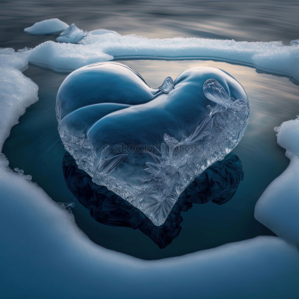 Similar – Image, Stock Photo Heart of stone Nature