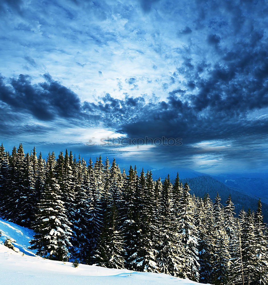 Similar – Image, Stock Photo hut Winter Massive Calm