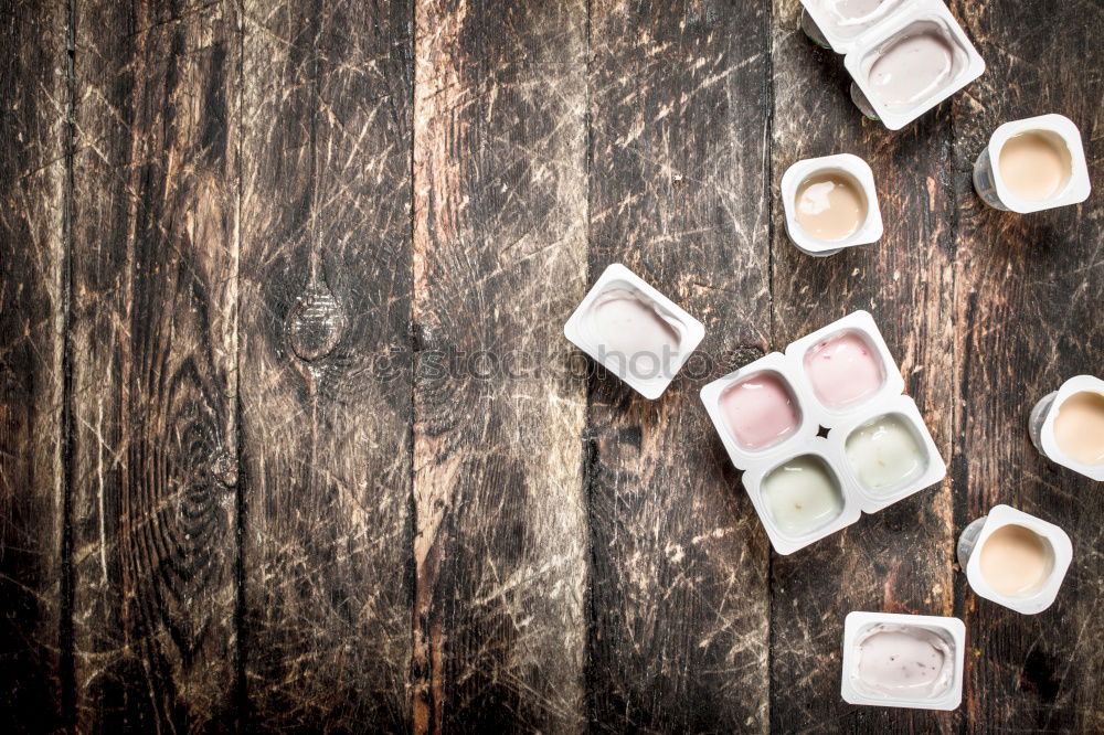 Similar – Image, Stock Photo Tasty french macarons on a wooden table