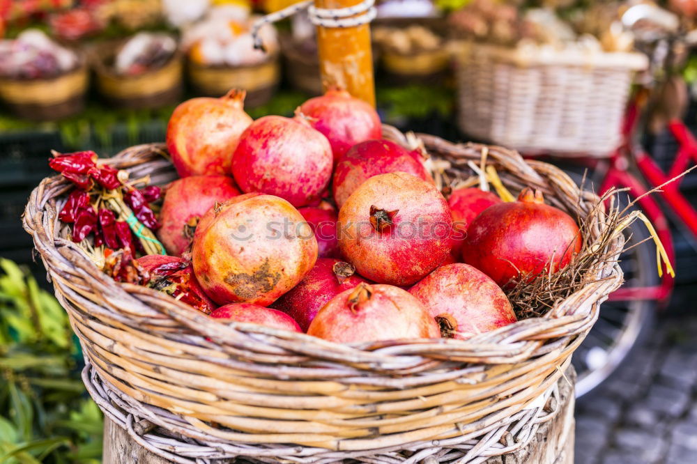 Similar – Image, Stock Photo Pumpkins on market for sale