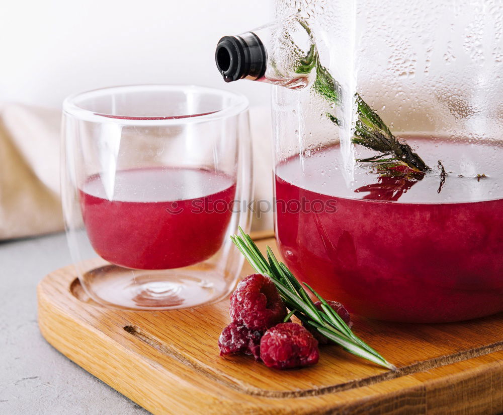 Similar – Homemade jam on wooden table