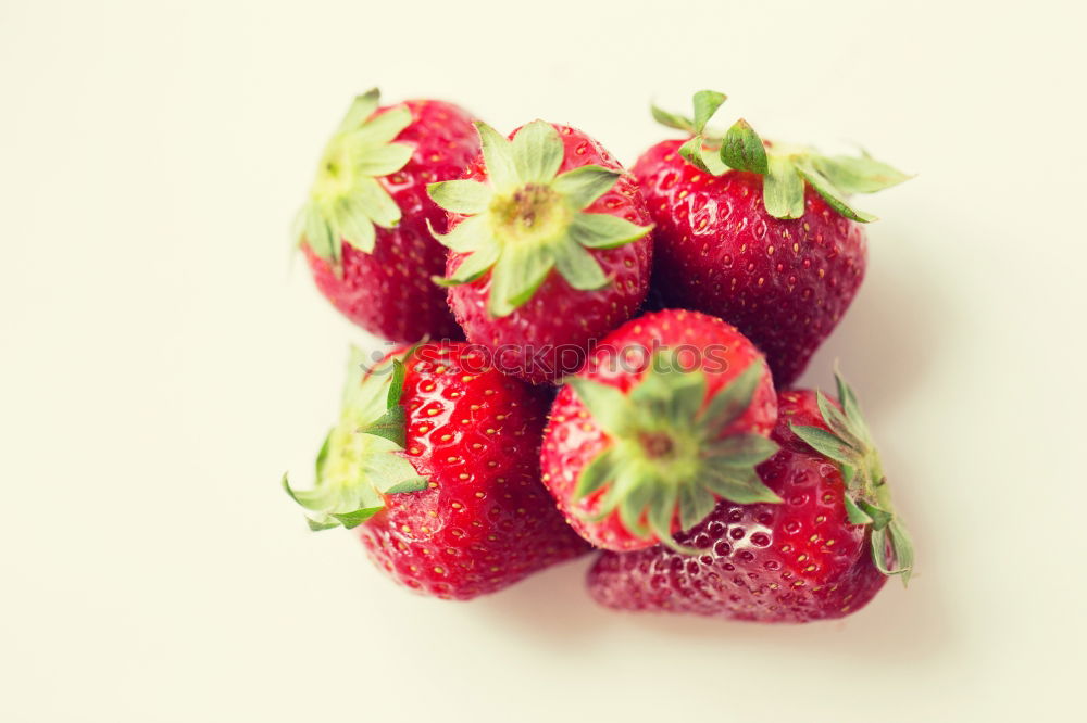 Similar – Bunch of red wild strawberry