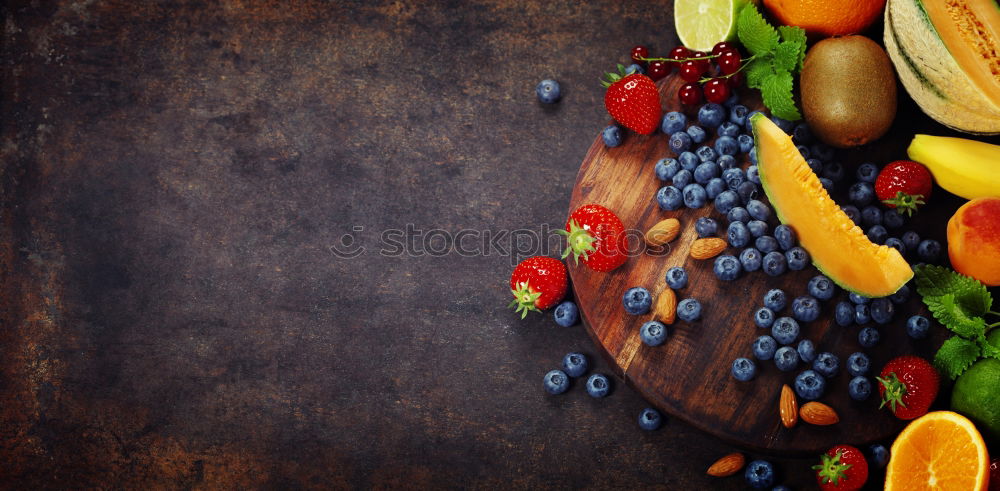 Similar – Image, Stock Photo Fresh plums with leaves