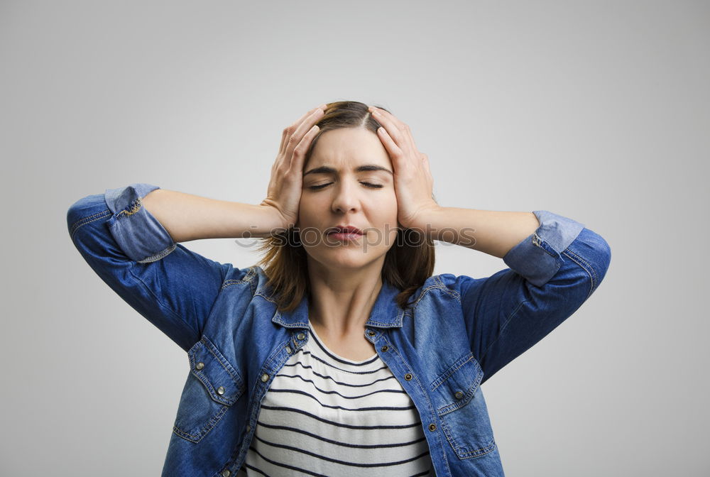 Similar – Image, Stock Photo Attractive woman in male shirt